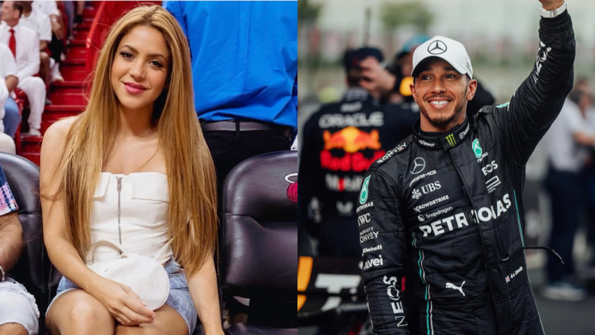 Shakira y Lewis Hamilton, qué poco duró el amor; el piloto de Mercedes estrenaría romance con modelo brasileña