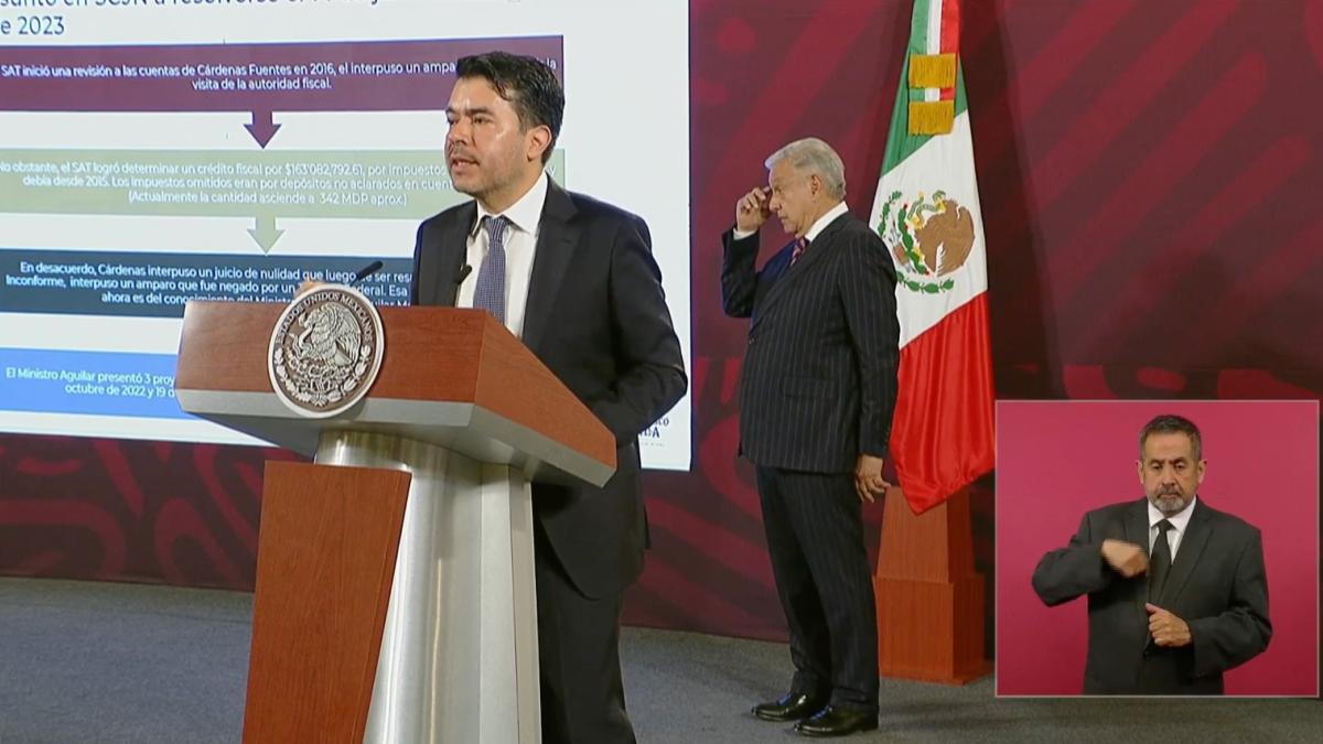 Gobierno federal advierte afectación de 10 mil mdp si Corte ampara a Tío de Cárdenas Palomino