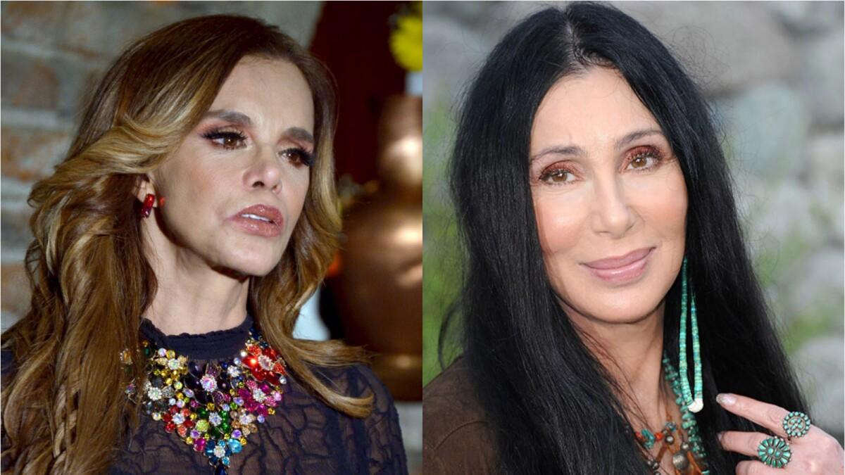 Lucía Méndez afirma que conoció a Cher y que 'le gustan mucho mis canciones'