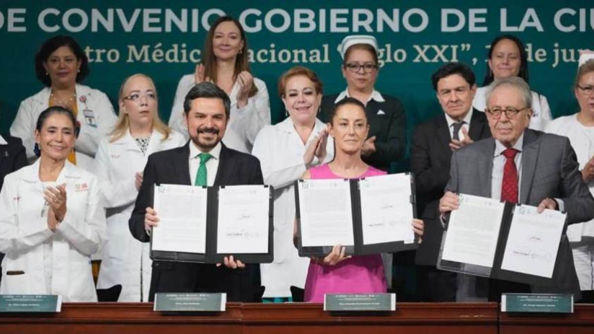 Firman convenio para implementar IMSS-Bienestar en la Ciudad de México