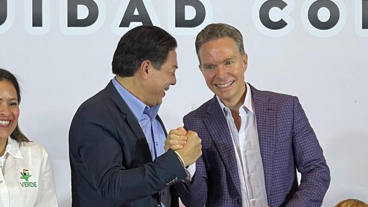 Manuel Velasco se registra como aspirante a la candidatura presidencial de la 4T