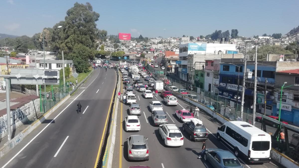 Estas son las alternativas viales ante el bloqueo de la autopista México-Cuernavaca