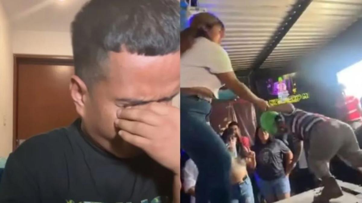 Medio Metro sufre humillante caída desde el escenario por hacer su famoso paso (VIDEO)