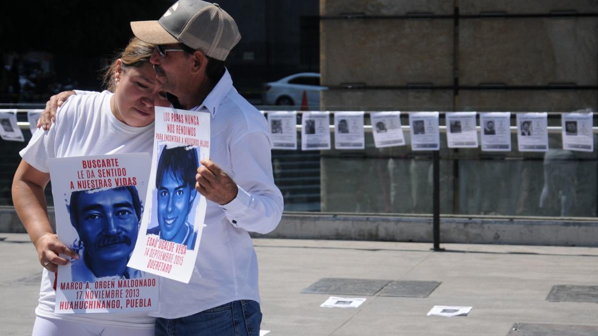 Día del Padre. Familiares protestan por papás desaparecidos en CDMX