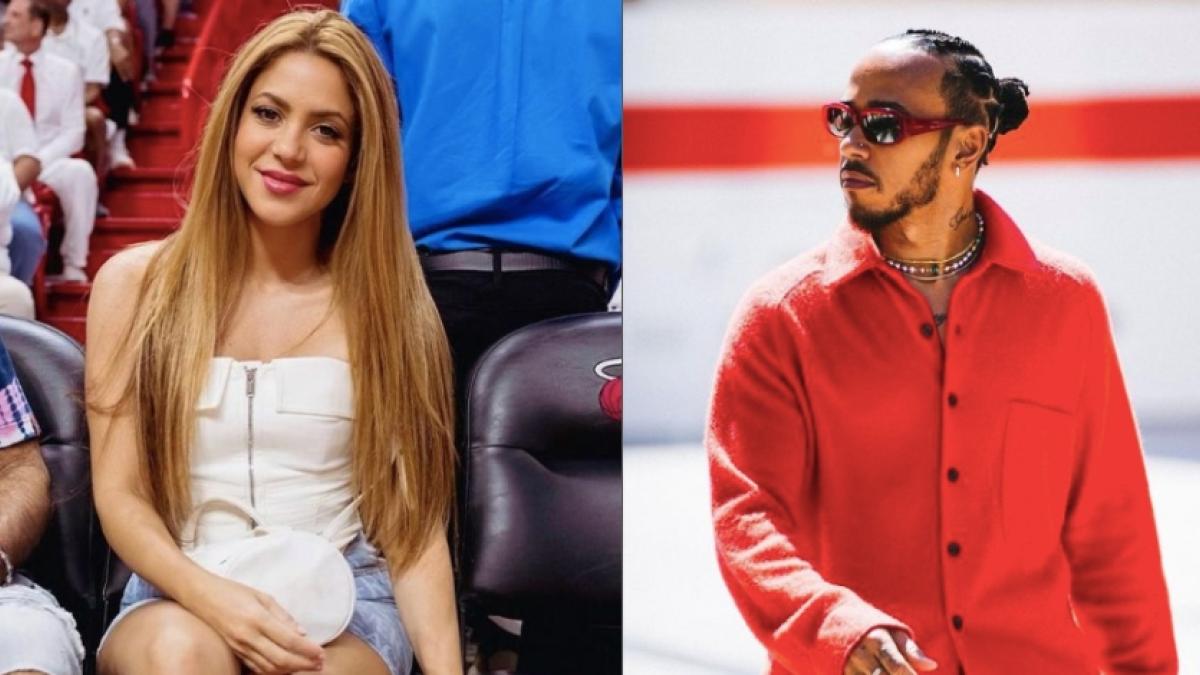 F1: Lewis Hamilton enamora a Shakira como un príncipe y la colombiana relata cómo empezó