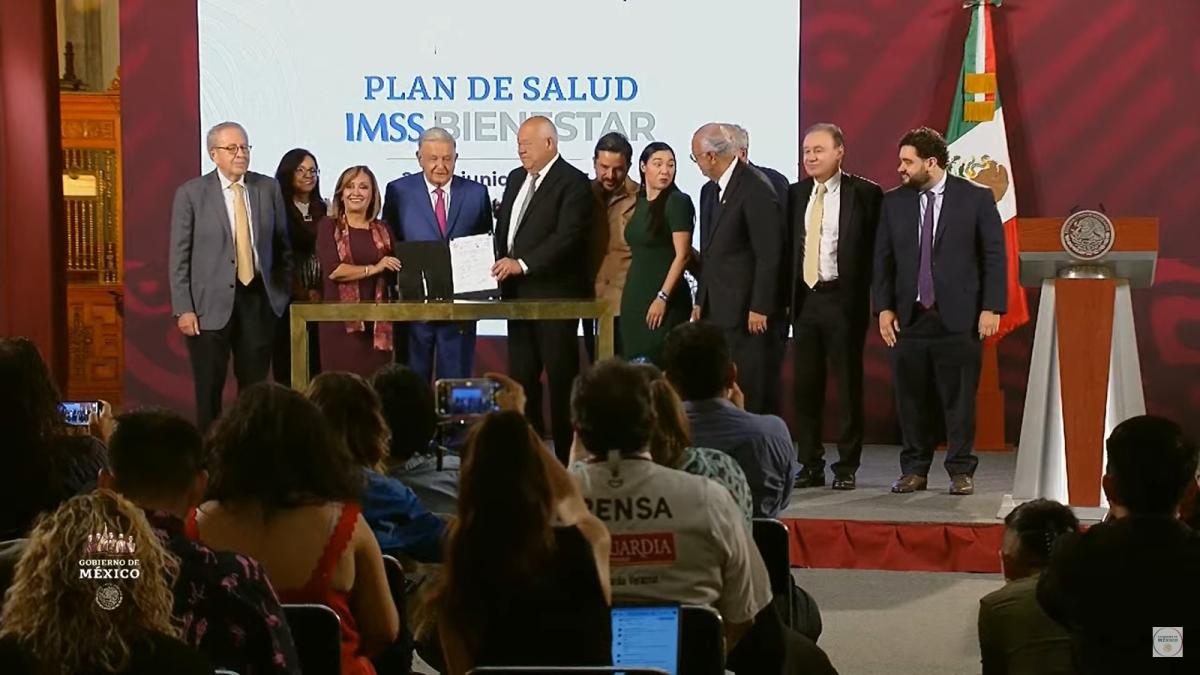 Gobierno firma acuerdo con 6 entidades para garantizar expansión de IMSS-Bienestar