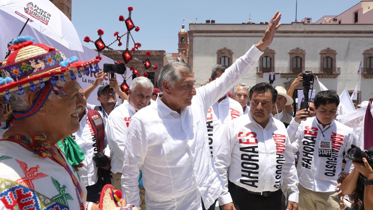 Se compromete Adán Augusto López a vencer la inseguridad en Zacatecas