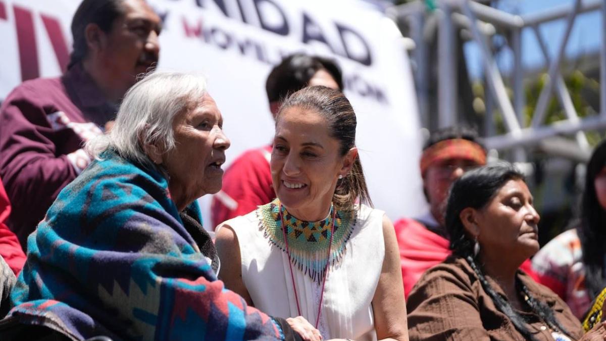 Claudia Sheinbaum asegura 'vamos arriba en las encuestas', tras asamblea en Tijuana