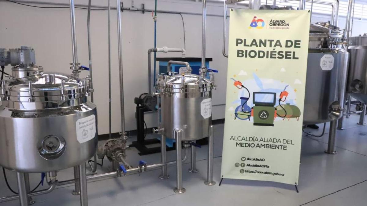 Lía Limón pone en funcionamiento planta de biodiésel en Álvaro Obregón