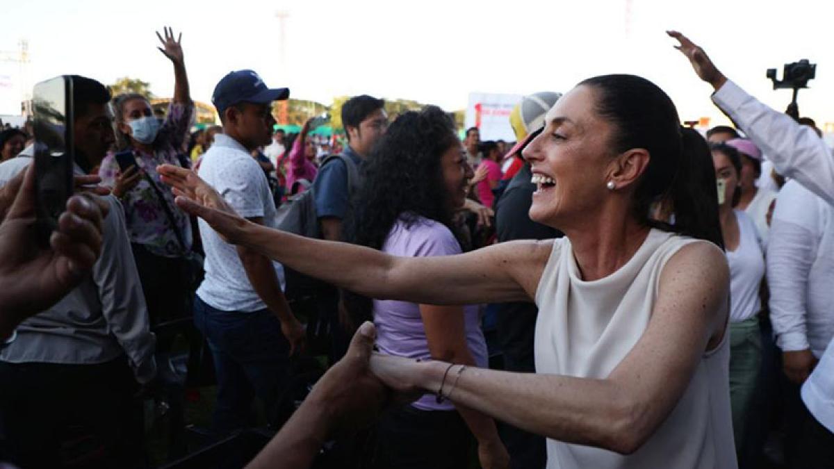 Se acabaron los tapados y el dedazo, dice Claudia Sheinbaum