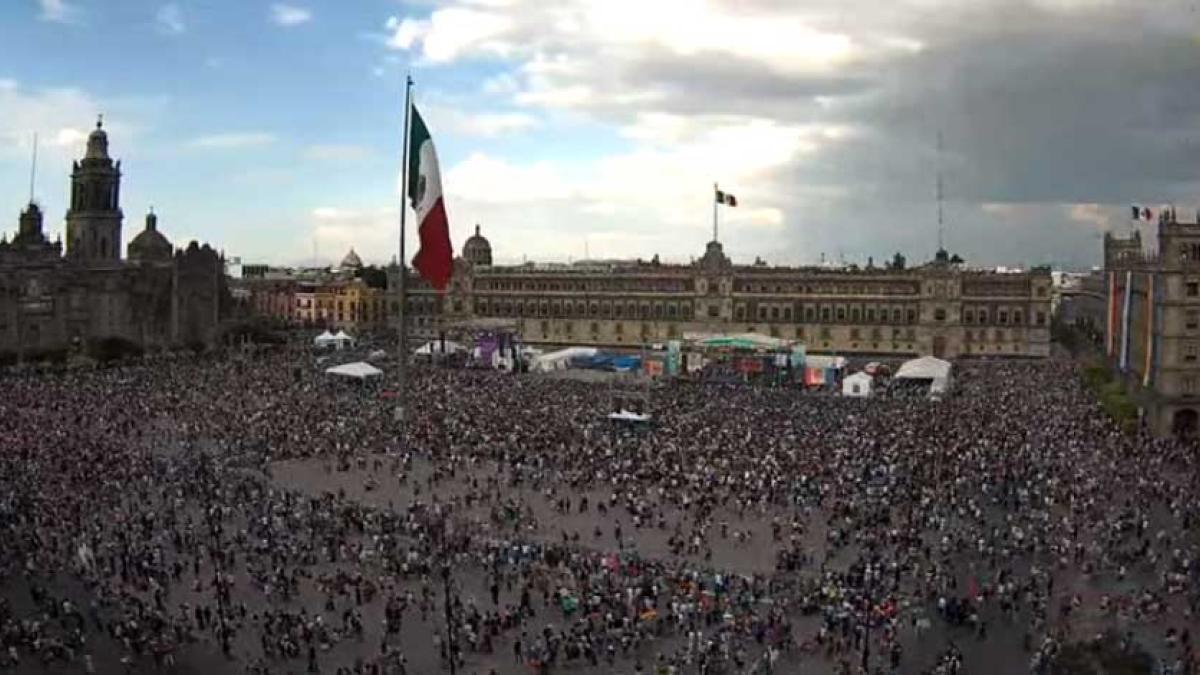 Zócalo lleno por Marcha del Orgullo 2023 este sábado 24 de junio