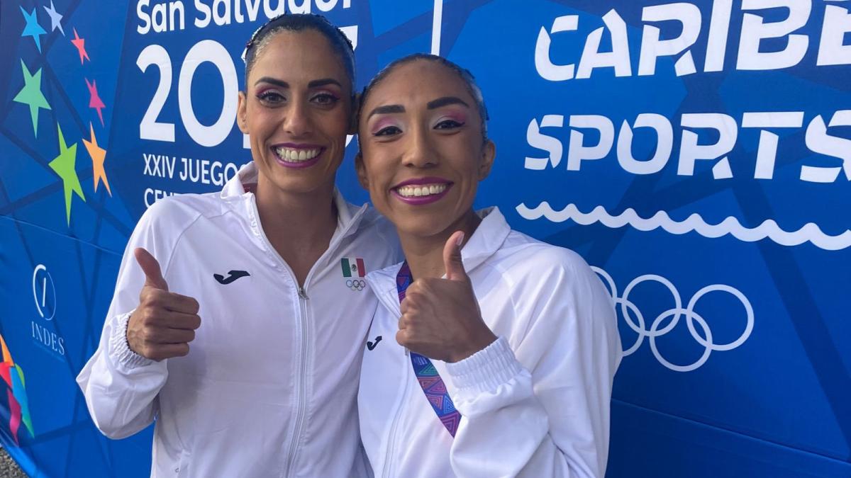 Juegos Centroamericanos y del Caribe San Salvador 2023: Nuria Diosdado y Joana Jiménez logran oro en natación artística