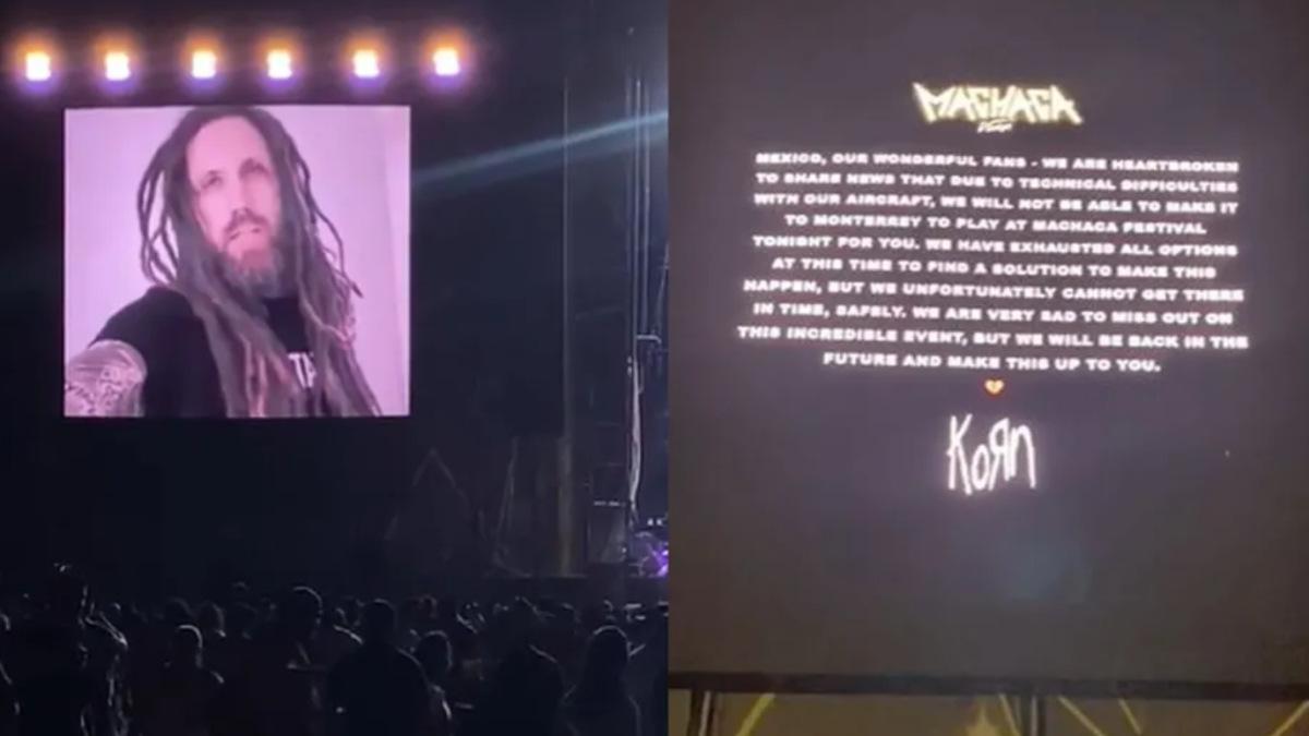 Korn cancela a la mera hora su show en el Machaca Fest 2023... y los fans explotan (VIDEOS)