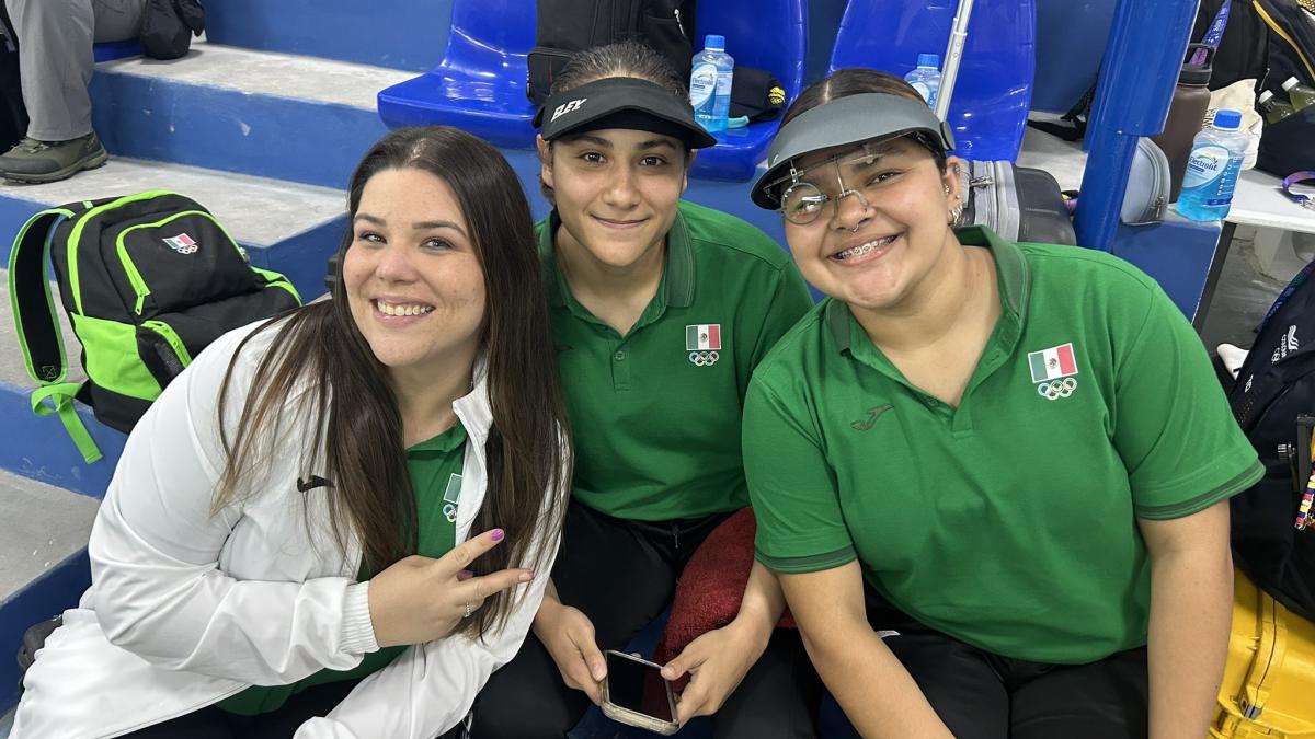 Juegos Centroamericanos y del Caribe San Salvador 2023: México gana oro gracias al equipo femenil de pistola de aire de tiro deportivo