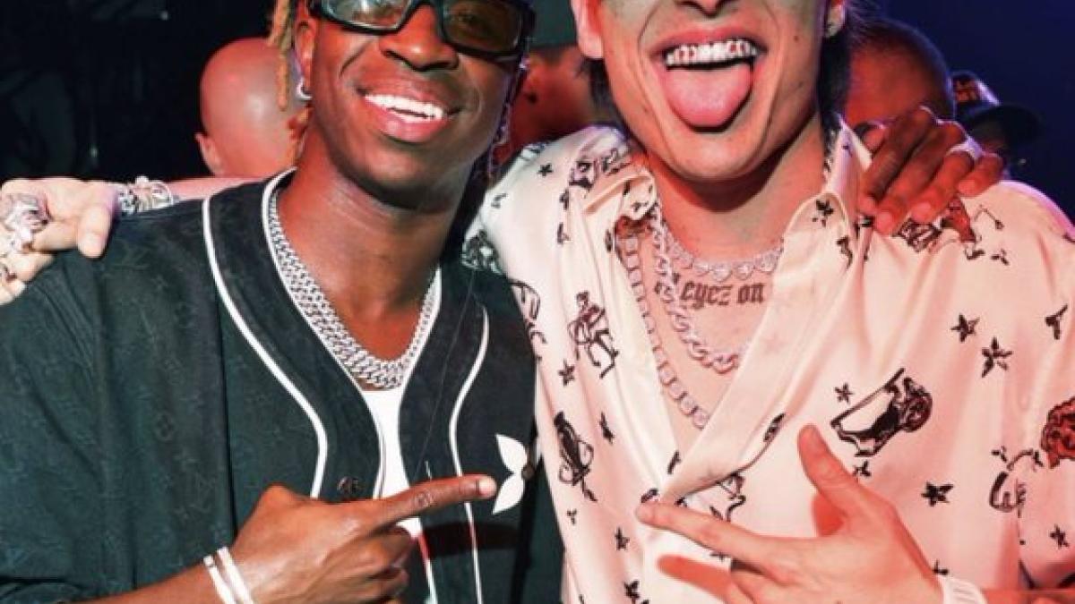 VIDEO: Peso Pluma y Vinicius Jr. arman una salvaje fiesta en Miami