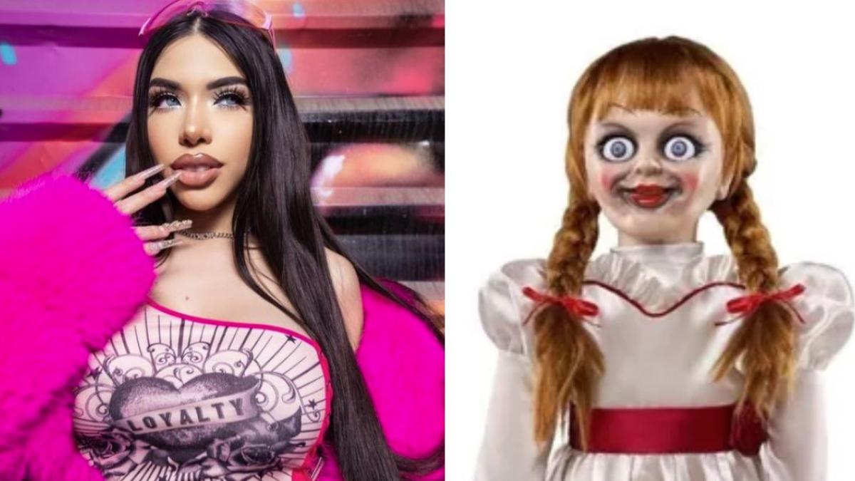 FOTOS. Yeri MUA se cambia de look para parecer Bratz y usuarios le dicen que quedó como la terrorífica Annabelle