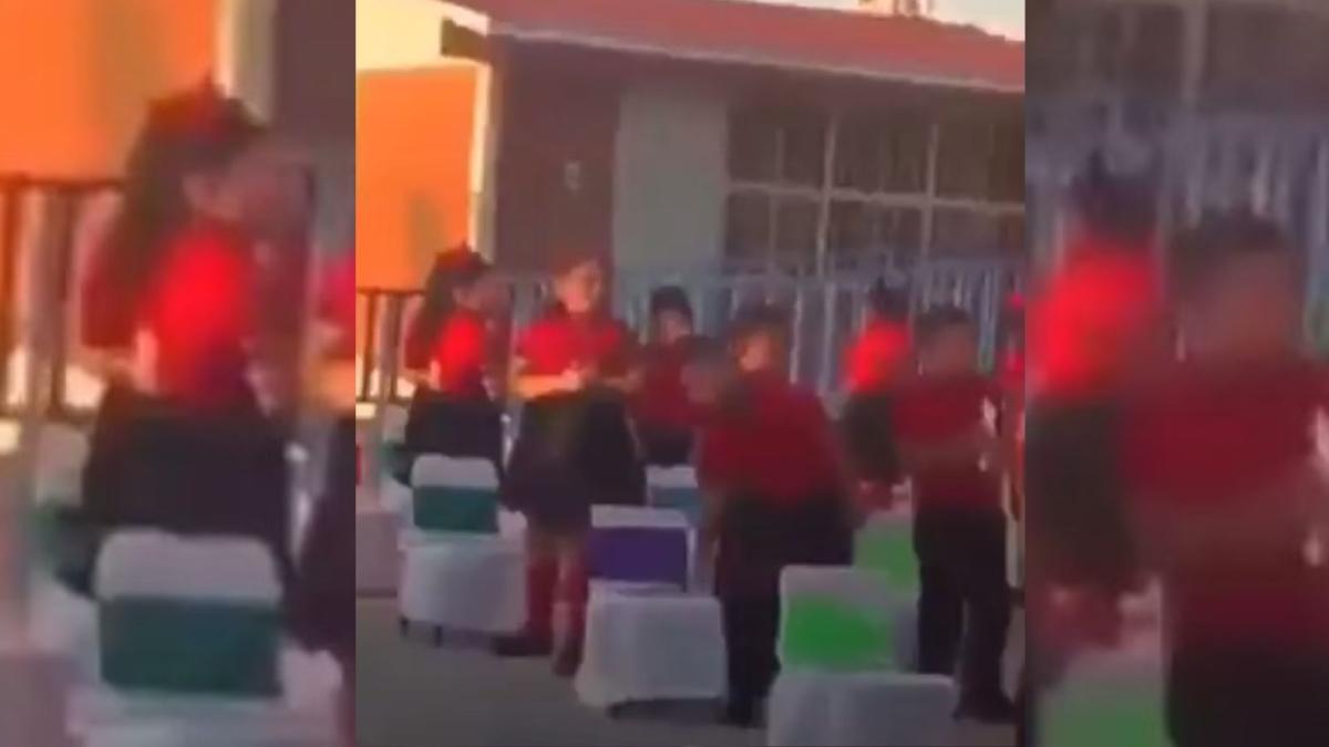 VIDEO. En graduación de Kinder, maestra reproduce audio erótico por error