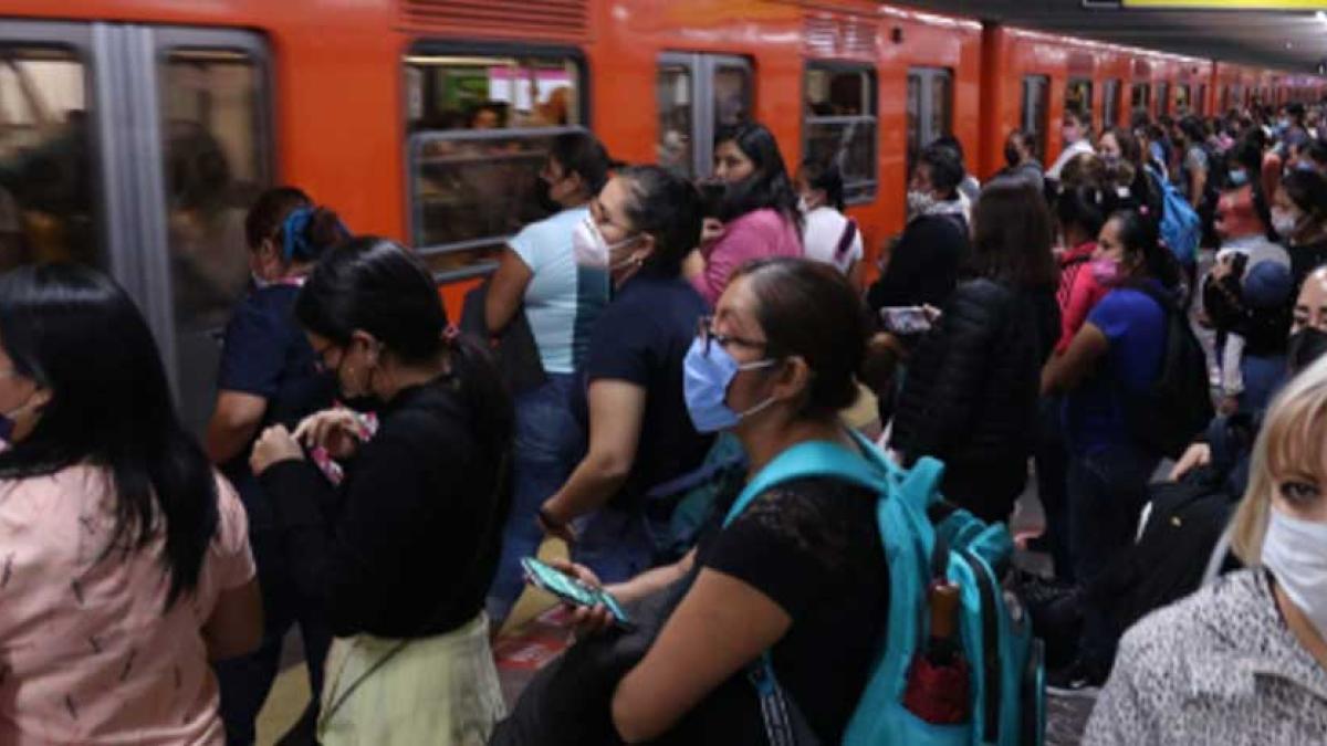 Metro CDMX reporta avance lento de trenes en 6 líneas debido a lluvia; toma precauciones