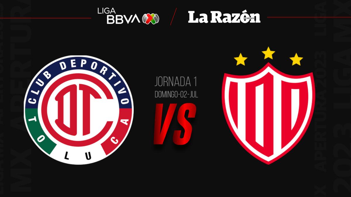 Toluca vs Necaxa: Dónde y cuándo ver EN VIVO, Jornada 1 del Apertura 2023 de la Liga MX