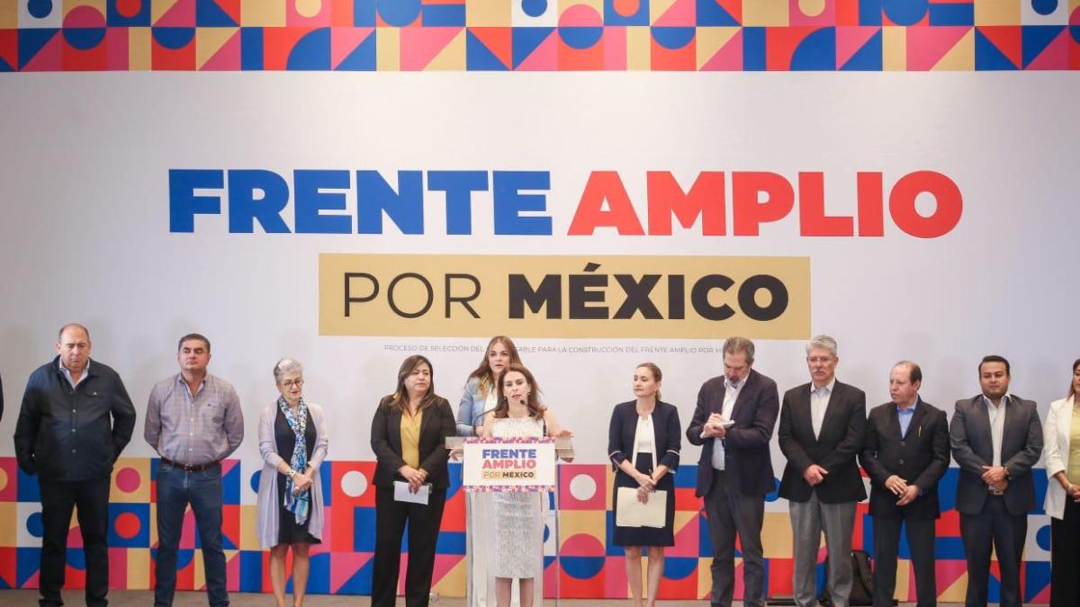 Aplica INE medidas cautelares al Frente Amplio por México