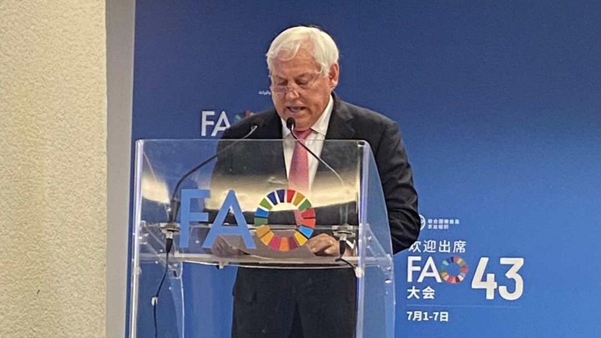 México llama a la FAO a actuar de inmediato para atender el reto de la disponibilidad del agua en la agricultura