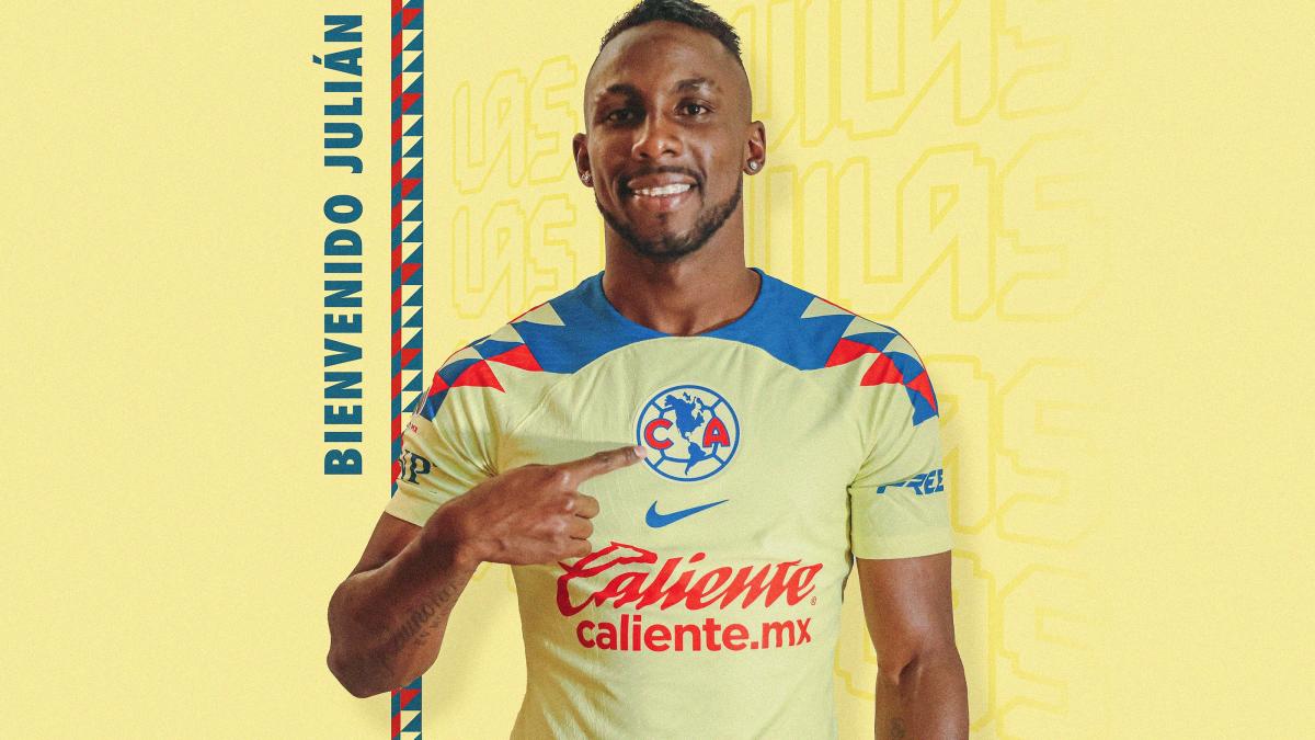 Club América: Julián Quiñones ya porta la de las Águilas; así fue la increíble presentación del refuerzo bomba de la Liga MX (VIDEO)