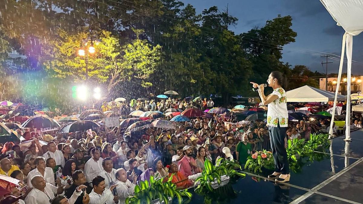 Claudia Sheinbaum sigue en la ruta por la transformación