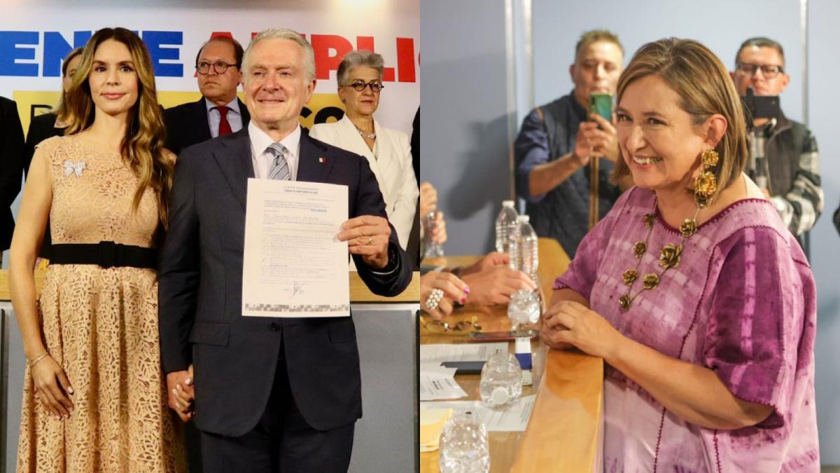 Frente Amplio por México: Creel y Xóchitl Gálvez concretan registro para buscar candidatura