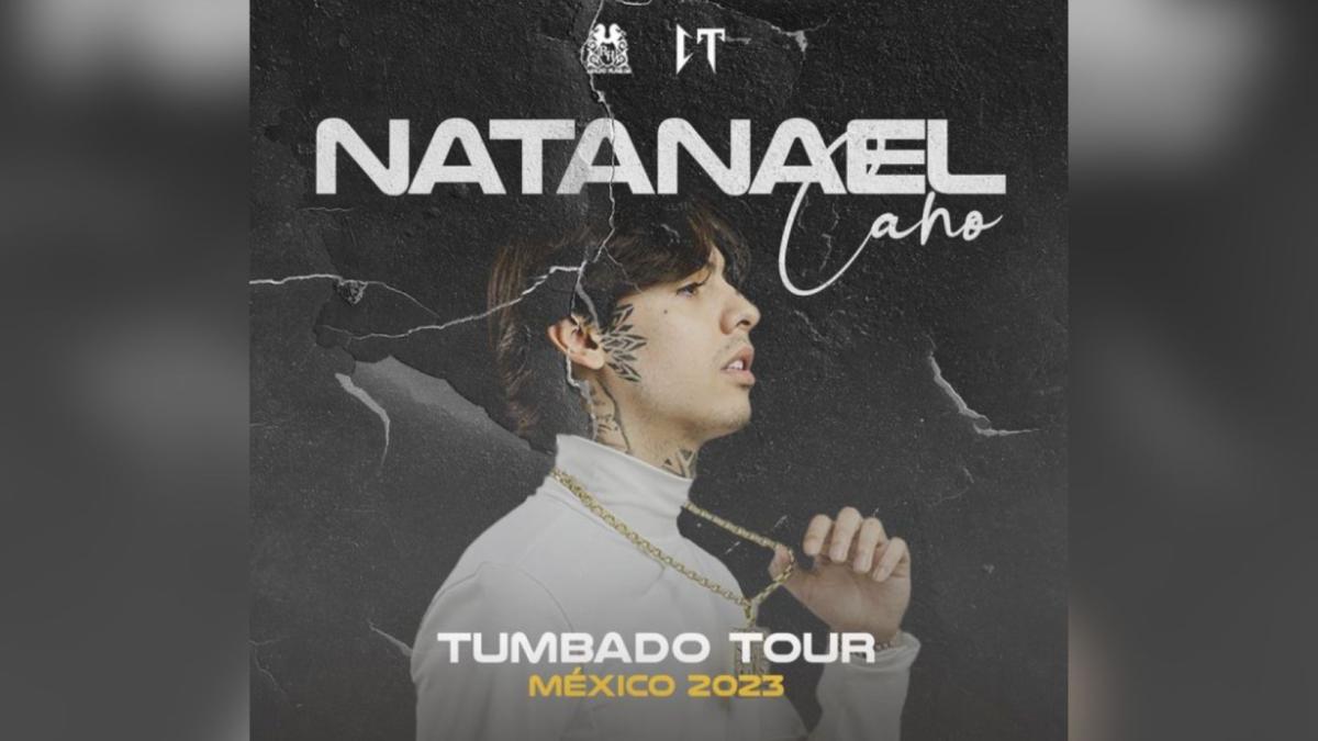 Natanale Cano anuncia el 'Tumbado Tour 2023'; visitará 17 ciudades mexicanas