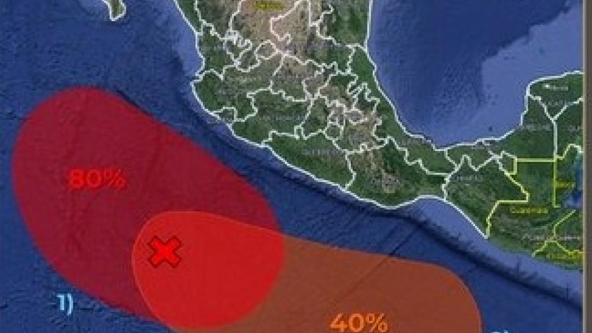 Conagua vigila fenómeno climático con potencial de ciclón tropical en el Pacífico