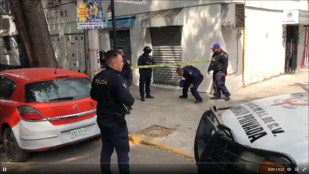 Grupo armado asalta camioneta de valores en la colonia San Rafael, en Cuauhtémoc