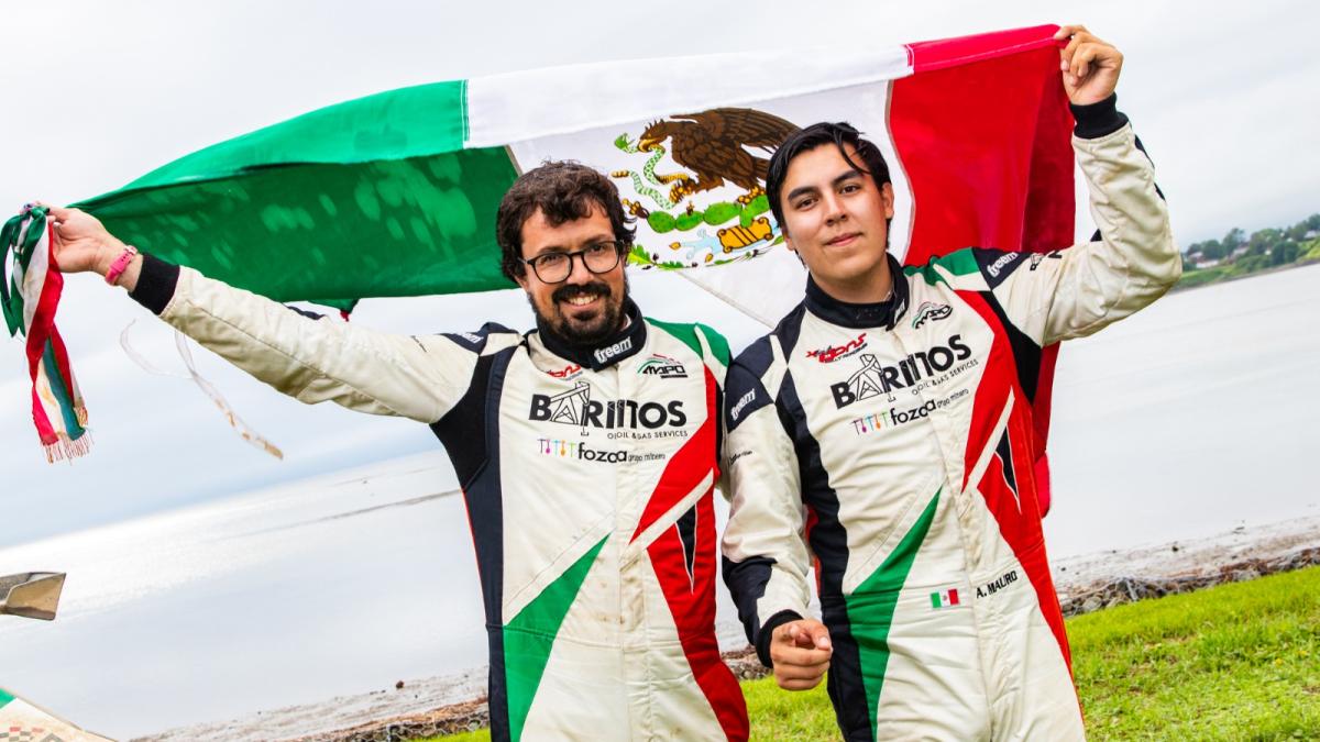 Alejandro Mauro termina tercero del FIA NACAM Rally en Quebec