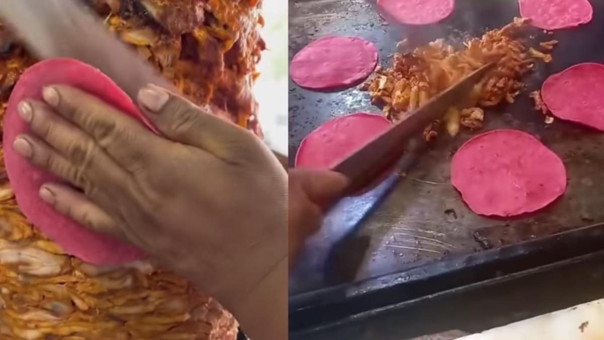 'Tacos de Barbie' en la Ciudad de México... ¡Con todo y tortilla rosa!