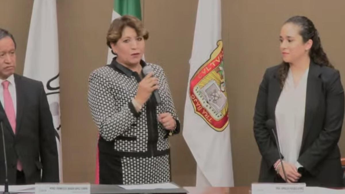 Delfina Gómez recibe constancia de mayoría en elecciones para gubernatura del Edomex