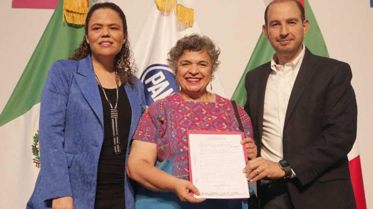 PAN recibe notificación de Beatriz Paredes para participar en proceso de frente opositor