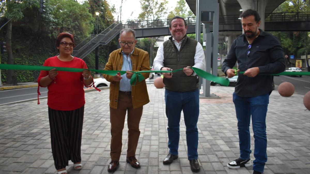 El alcalde Luis Gerardo ‘El Güero’ Quijano reinaugura la ‘Plaza de las Quinceañeras’ en La Magdalena Contreras