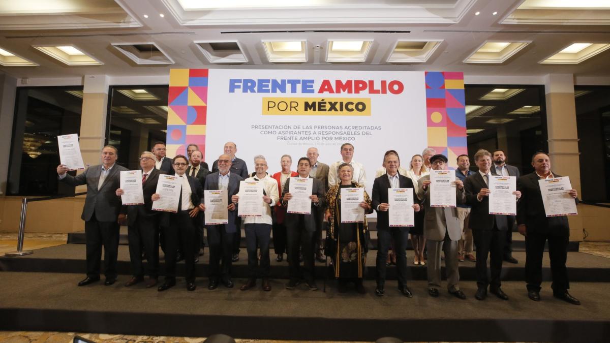 Comisión del INE aprueba anteproyecto para construir Frente Amplio por México