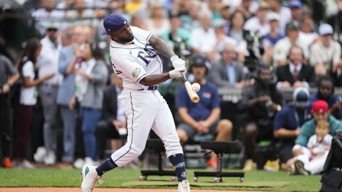 MLB Home Run Derby 2023: Randy Arozarena pierde la final del duelo de cuadrangulares ante Vladimir Guerrero Jr. (VIDEO)