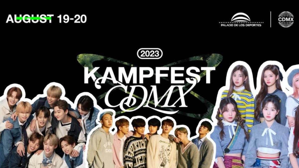 El festival de K-Pop, Kamp Fest CDMX, cambia de sede