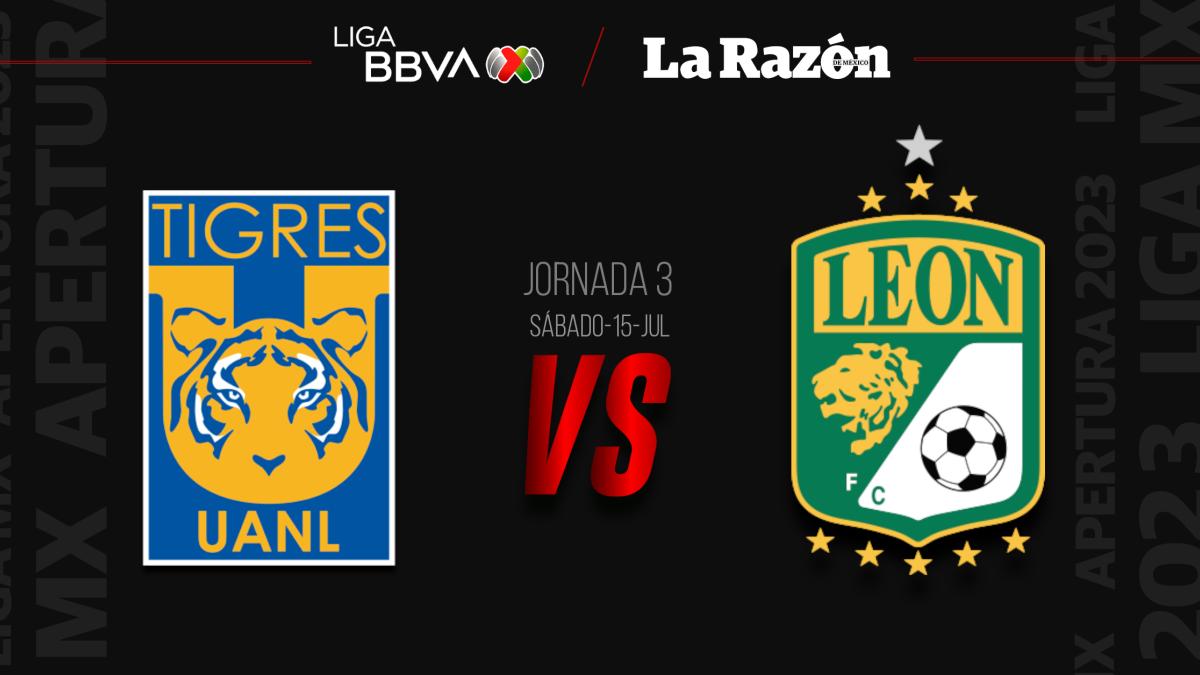 Liga MX | Tigres vs León: Hora y en qué canal ver el partido EN VIVO de la Jornada 3 del Apertura 2023