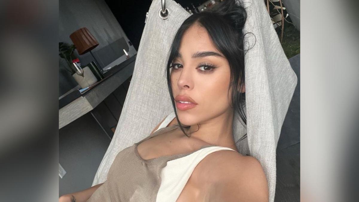 Danna Paola utiliza filtro de vejez; así luce la intérprete de 'Mundo de caramelo'