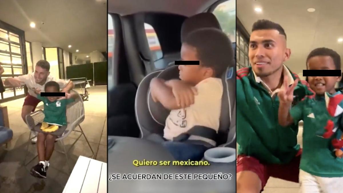 Selección Mexicana cumple el sueño del pequeño fan etíope que quiere ser mexicano y comer quesadillas