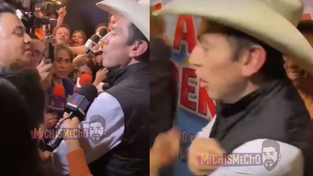 VIDEO | Jorge Salinas se pelea con reportero en plena alfombra roja: 'No me vuelvas a tocar'