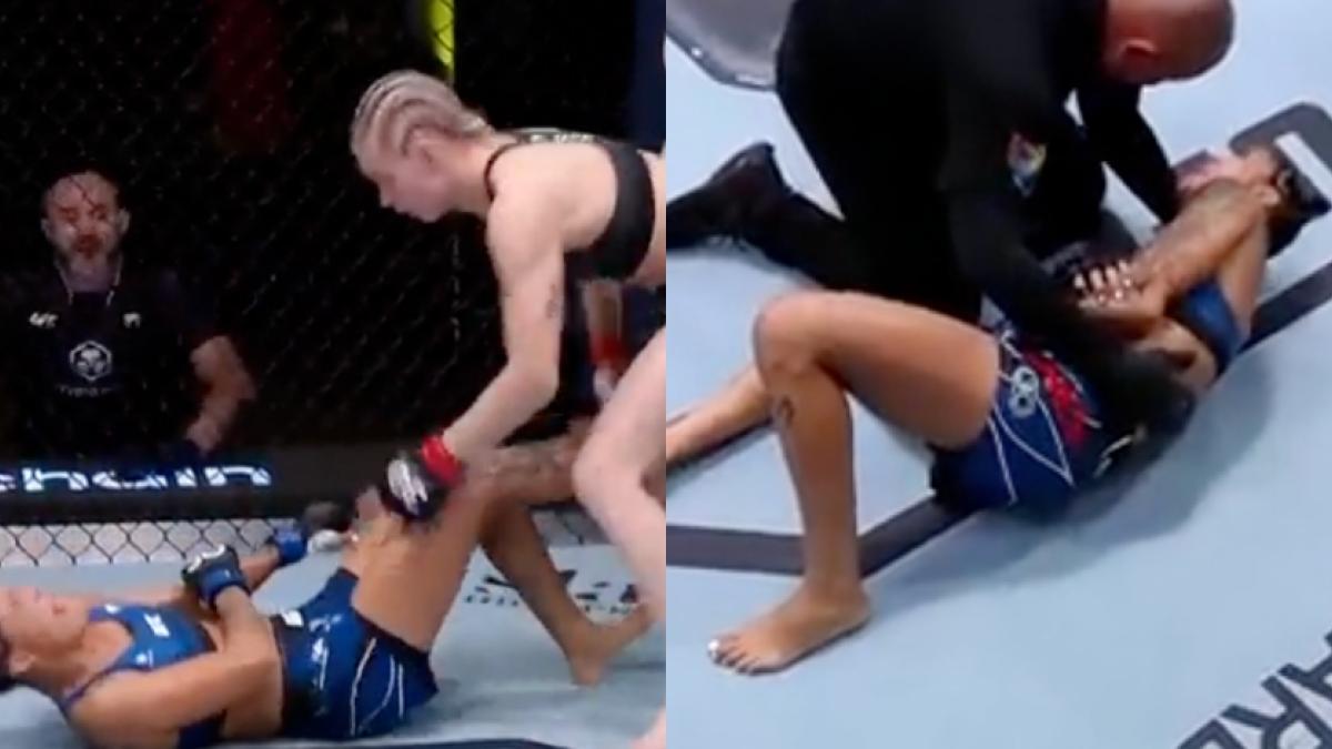 UFC Vegas 77 | VIDEO: Peleadora brasileña Istela Nunes sufre espeluznante lesión en el brazo