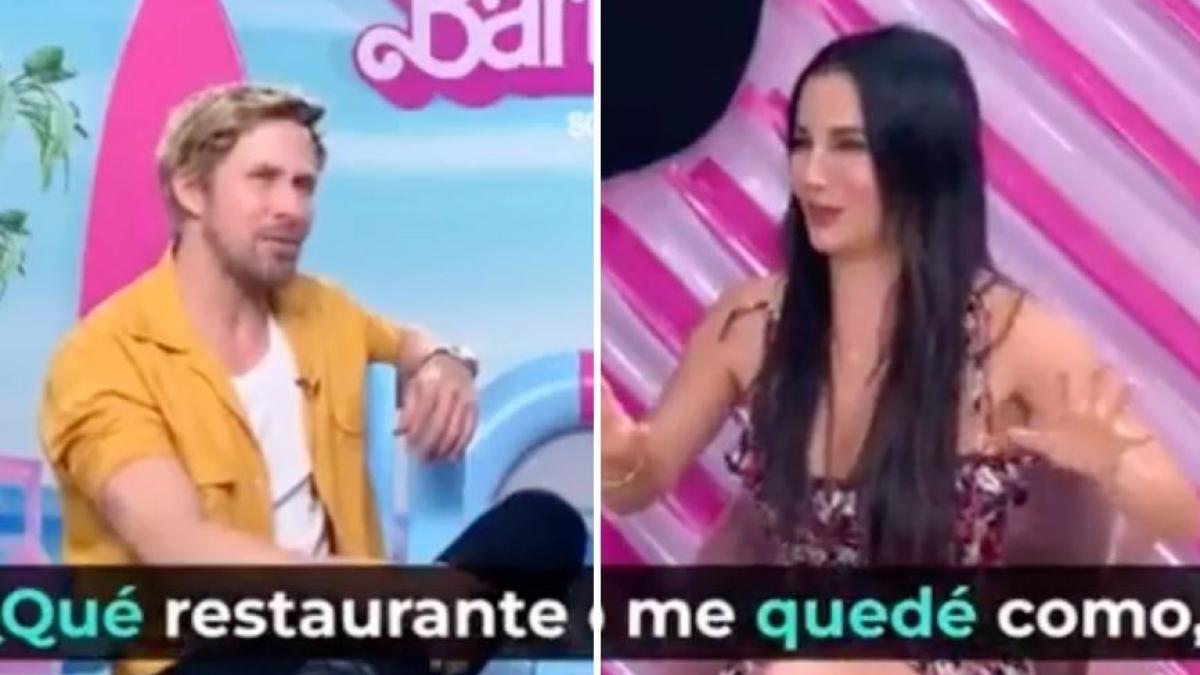 Martha Higareda se reencuentra con Ryan Gosling y le recurda que la salvó... y a él le da cringe (VIDEO)