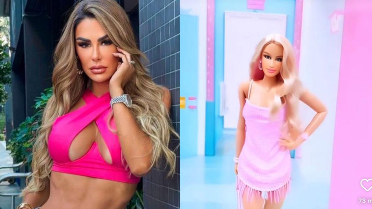 Ninel Conde se transforma en Barbie con una IA... y la critican : 'perturbador' (VIDEO)