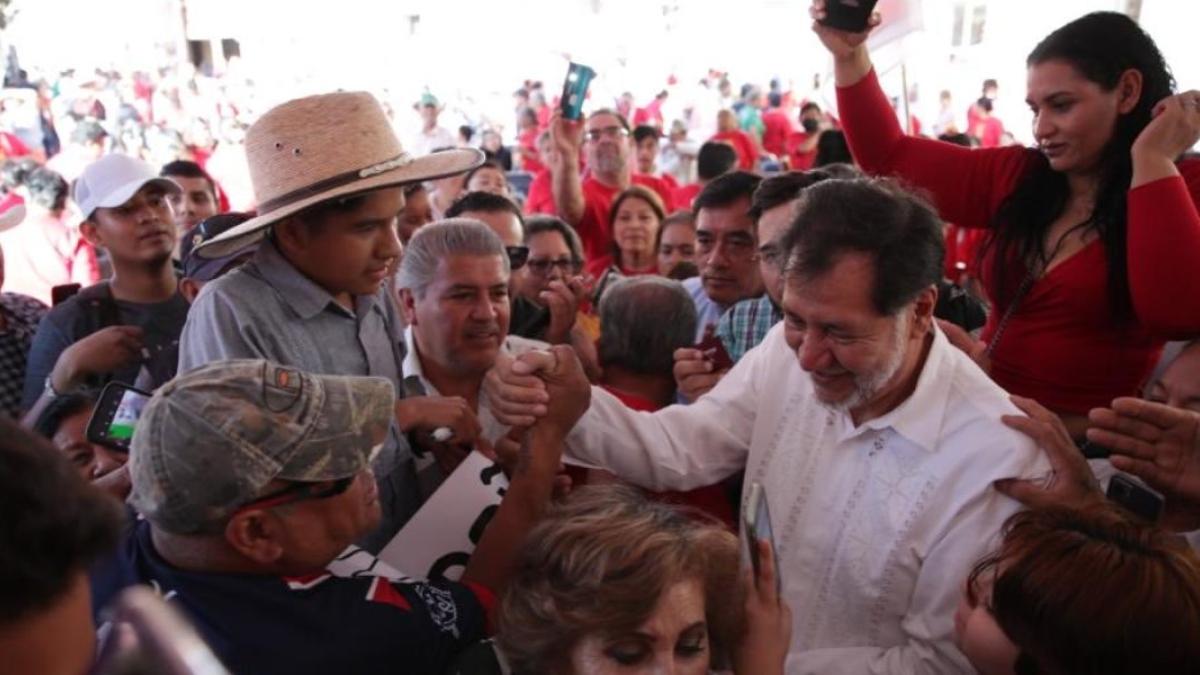 Fernández Noroña dice que dará sorpresa como lo hizo Ricardo Gallardo en San Luis Potosí