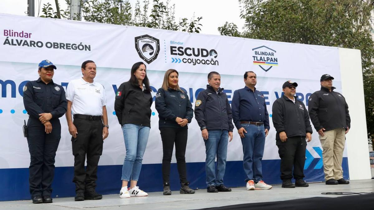 Arrancan Álvaro Obregón, Coyoacán y Tlalpan operativo conjunto de seguridad por vacaciones