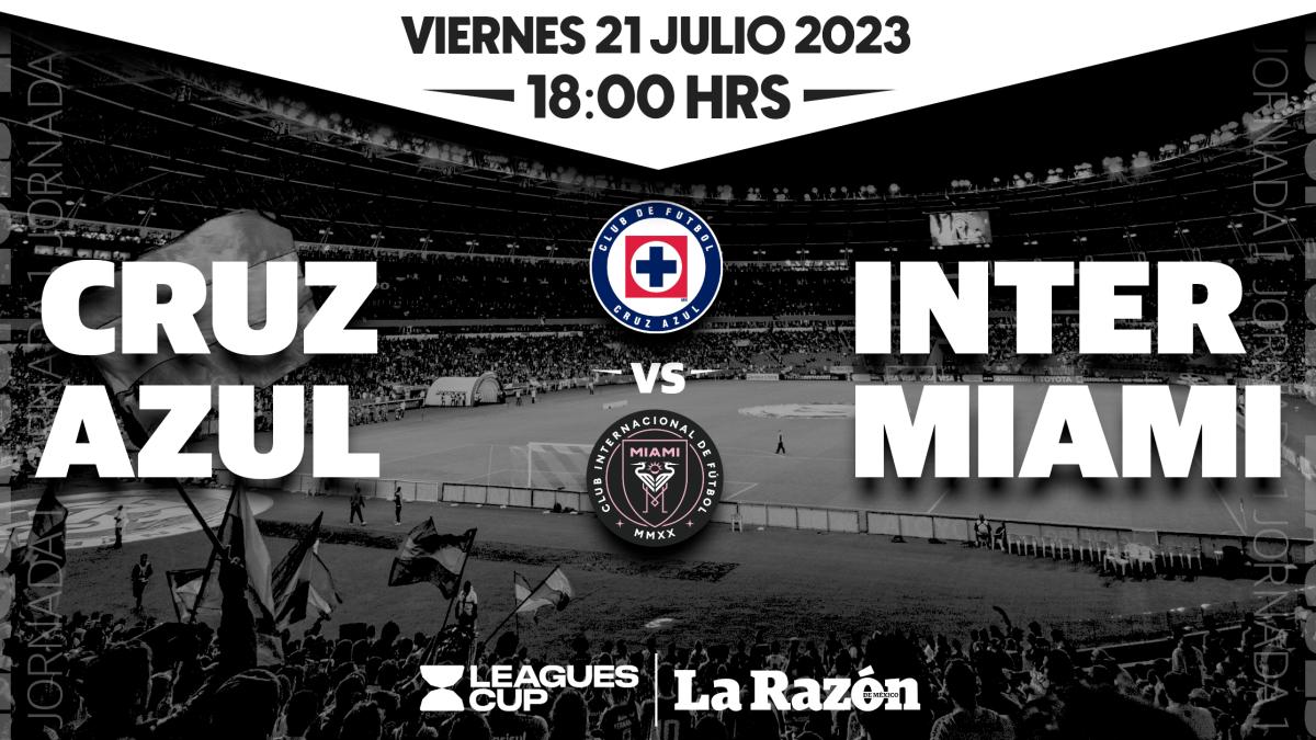 Inter Miami vs Cruz Azul | Leagues Cup: ¿Qué canal pasa el partido y a qué hora entre MLS y Liga MX?