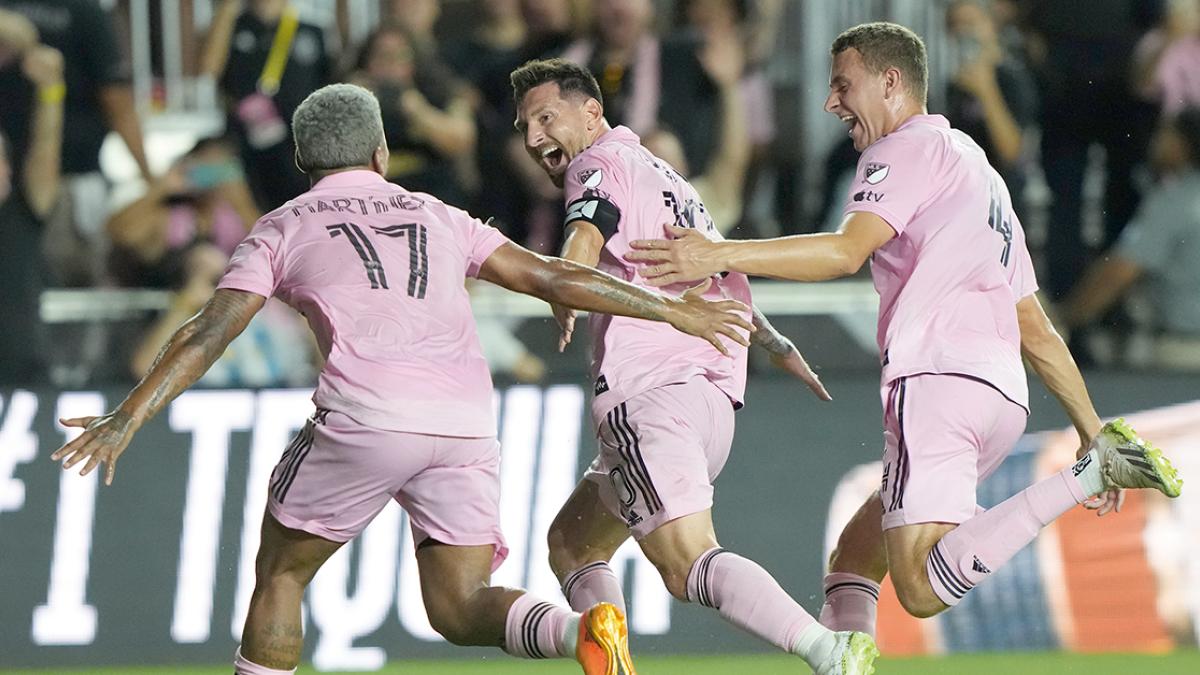 Messi se estrena con gol y Miami vence a Cruz Azul en la Leagues Cup